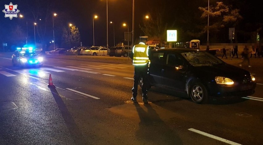 Potrącenie pieszego w Puławach. 79-latek trafił do szpitala