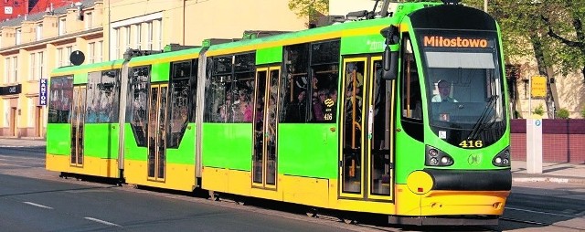 b Tak mają wyglądać, kupione w poznańskiej fabryce, wagony tramwajowe typu Moderus Beta. Teraz trafią na ulice Śląska i Zagłębia