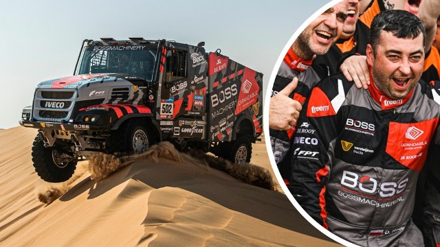 Darek Rodewald jest najbardziej doświadczonym rajdowcem w swojej załodze startowej Już trzy razy wygrał Rajd Dakar.