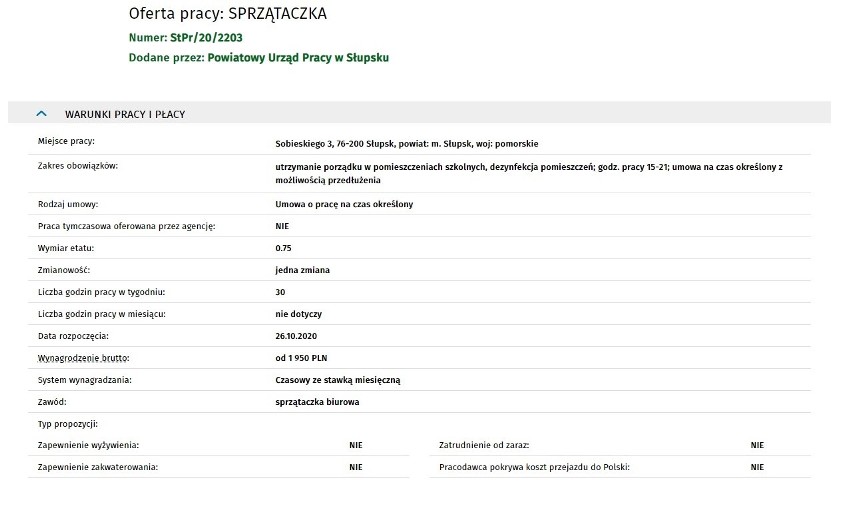 Jeśli szukasz pracy w Słupsku lub okolicach to sprawdź...