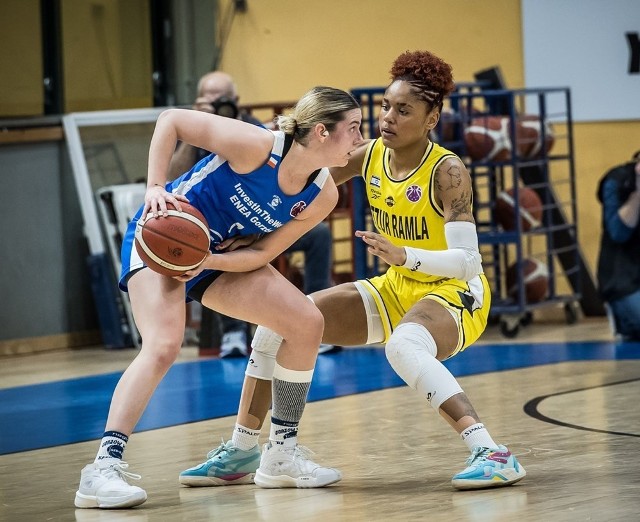Gorzowskie koszykarki przegrały w Izraelu pierwszy mecz 1/8 finału EuroCup Women.