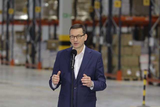 Premier Mateusz Morawiecki w poniedziałek, 1 lutego, odwiedził firmę Zarys w Zabrzu