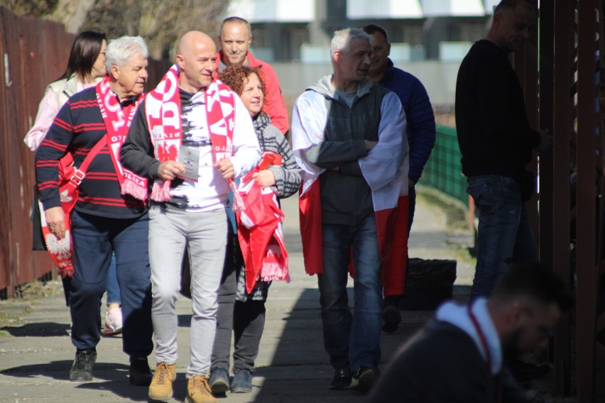 Polska - Chorwacja, publiczność na stadionie Garbarni