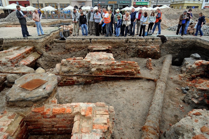 Wykopaliska archeologiczna na...