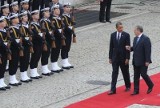 Obama w Pałacu Prezydenckim; trwają rozmowy