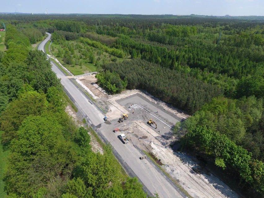 Oświęcim. Imponujący widok na budowaną obwodnicę