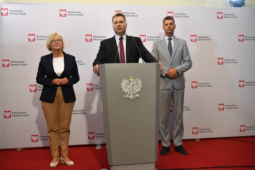 Minister Edukacji i Nauki Przemysław Czarnek i...