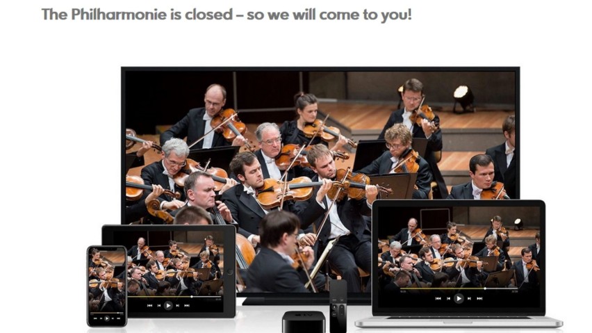 Filharmonia Berlińska zamknięta jest do 19 kwietnia – na...