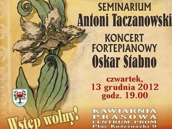 W czwartek w Centrum Animacji Kultury w Międzychodzie odbędzie się seminarium i koncert dedykowany Napoleonowi Rutkowskiemu.