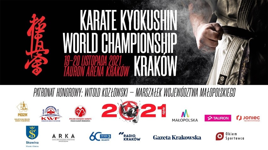 Za miesiąc mistrzostwa świata w karate kyokushin w Krakowie. 690 zawodników, 110 sędziów. Bilety wciąż do nabycia