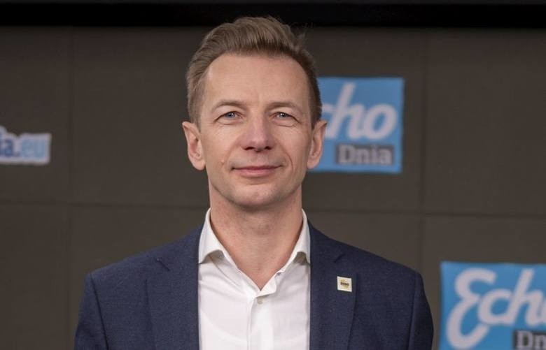 Rafał Kasprzyk, lider ruchu Polska 2050 w województwie...