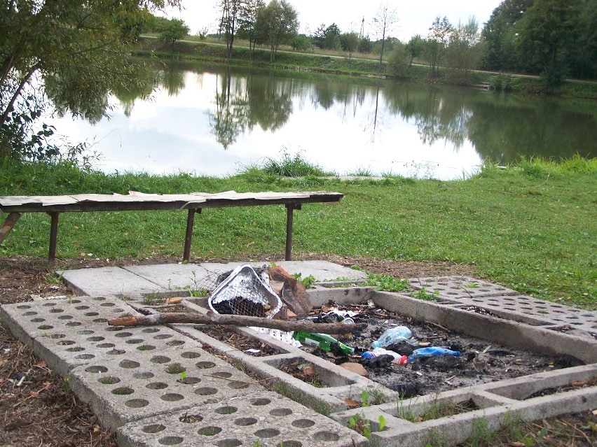 Piękny akwen położony w małej miejscowości pod Michałowem-...