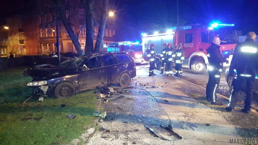 Zderzenie dwóch aut w Brzegu. Policja ustala sprawcę.