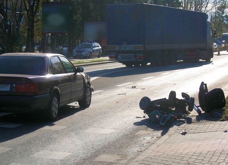 Pirat z audi nie miał nawet prawa jazdy