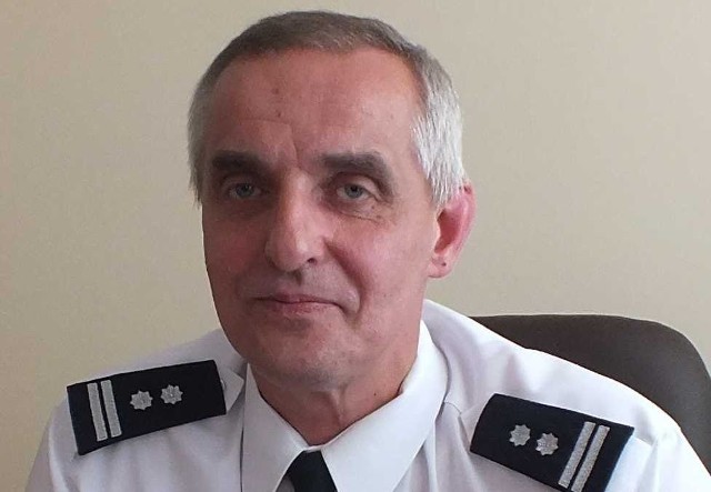 Komendant Sławomir Sędybył będzie szefował starachowickim policjantom do 7 stycznia.
