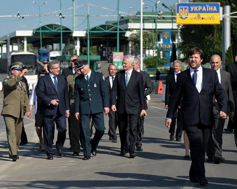 Prezydent Komorowski w Medyce...