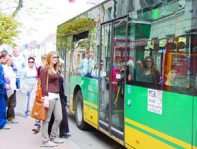 &#8211; Cieszę się, że z centrum miasta będzie więcej autobusów niż do tej pory &#8211; mówi Aleksandra Hlebowicz, suwalczanka.