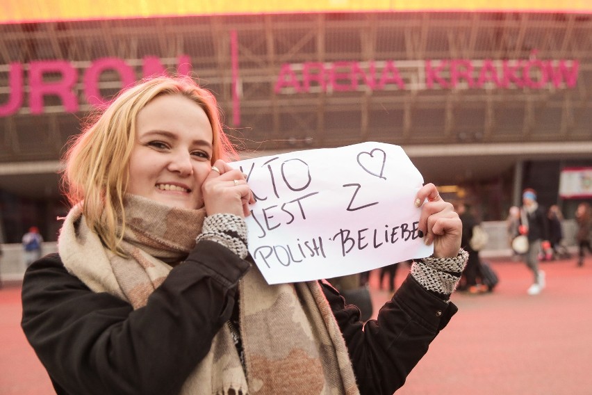 Beliberki przed koncertem Justina Biebera w Krakowie
