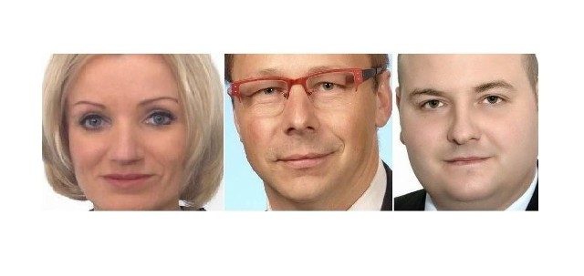 Od lewej: Aneta Bławat, Grzegorz Gajewski i Artur Lis.