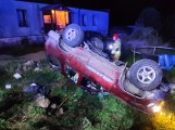 Tragiczny wypadek w Bąsewicach. Nie żyje kierowca toyoty (ZDJĘCIA)