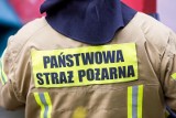 Pracowita noc i poranek strażaków na Pomorzu 21.09.2021 r. Pożar pustostanu, palący się autobus i wypadek w miejscowości Cygany