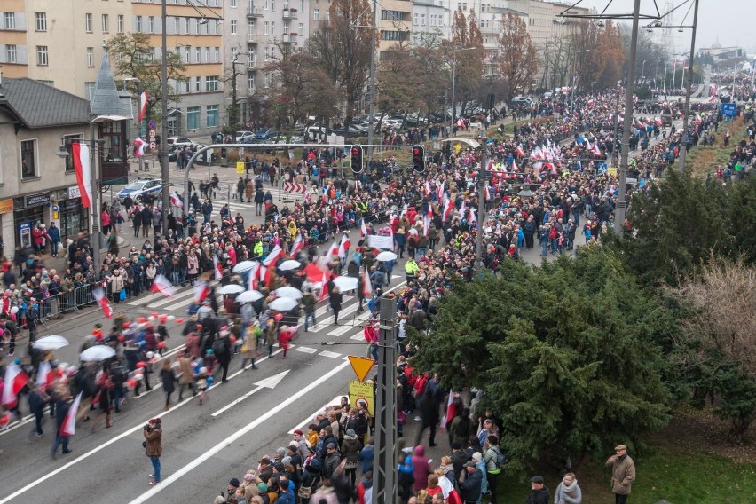 Parada Niepodległości 2018 w Gdyni