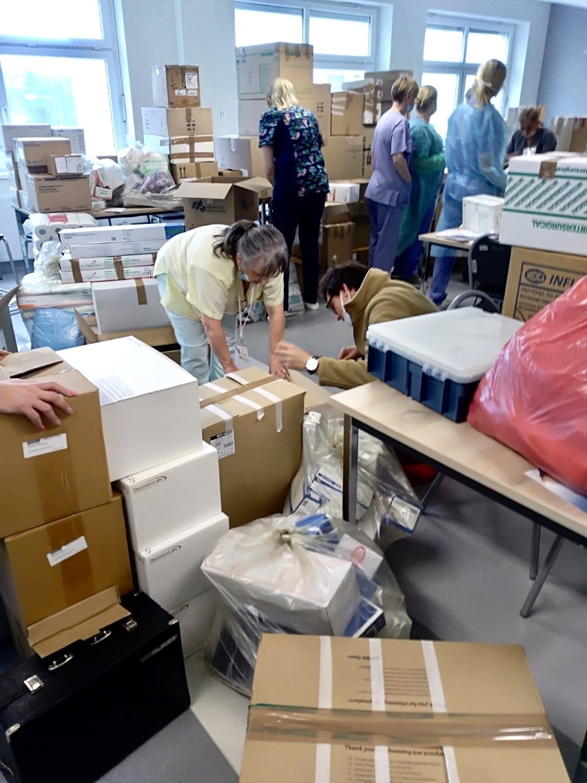 Szczecińskie szpitale z pomocą dla Ukraińców. Zbierają sprzęt dla szpitala w obwodzie rówieńskim