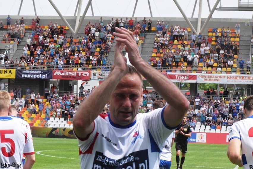 Podbeskidzie - MKS Kluczbork 3:1. Symboliczna zmiana warty w Bielsku-Białej