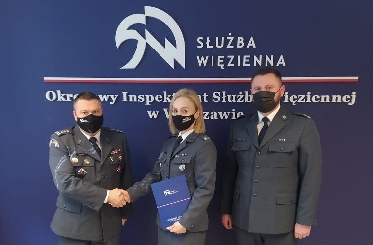 Major Agnieszka Chaberek powołana na zastępcę dyrektora Zakładu Karnego w Przytułach Starych