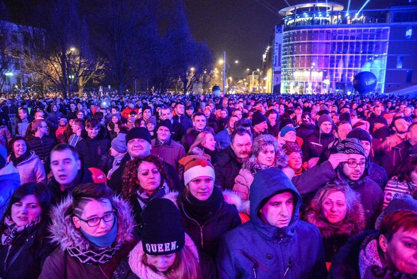 Sylwester 2017. Lublin powitał Nowy Rok (WIDEO, ZDJĘCIA)