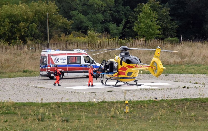 Obok szpitala w Janowie Lubelskim będzie lądowisko dla śmigłowców. Ma być gotowe na wrzesień