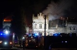 Spłonął XIX-wieczny dwór w Miłachowie [zdjęcia]