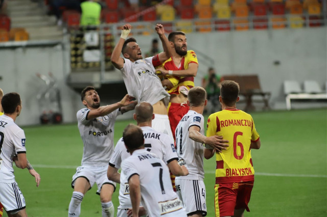 Wnioski po meczu Jagiellonia - Legia Warszawa. Dobre skrzydła, "krzyżaczek" Pospisila i Bida bez kompleksów