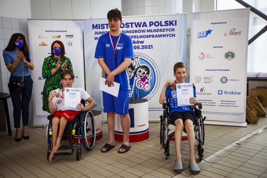 Kraków. Mistrzostwa Polski Juniorów i Juniorów Młodszych w Pływaniu Niepełnosprawnych 27 - 29 maja