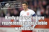 Załamany Lewandowski i ręka na wątrobie, czyli MEMY po meczu Polska-Słowenia