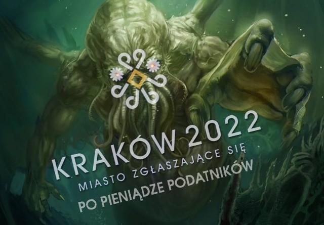 Logo Krakowa jako miasta ubiegającego się o olimpiadę, za które urząd zapłacił prawie 80 tys. zł, stało się obiektem szyderstw