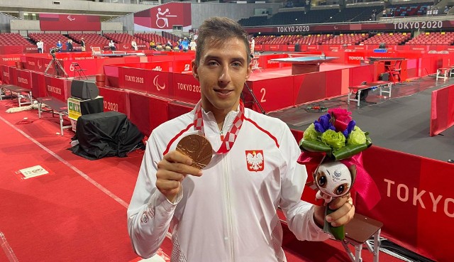 Maksym Chudzicki odebrał w Tokio brązowy medal.