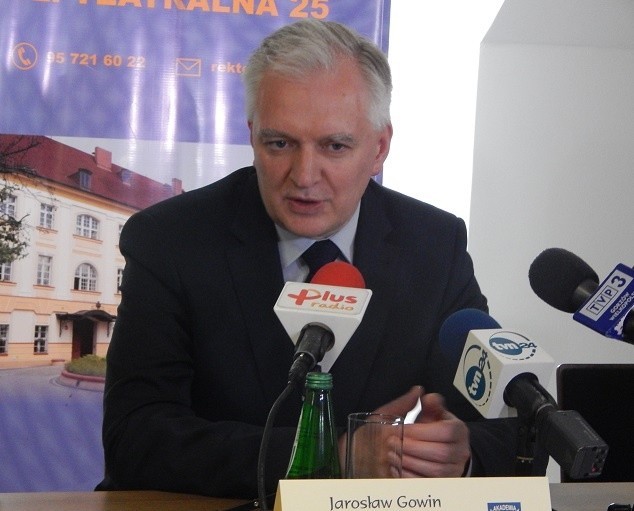 Jarosław Gowin, minister nauki i szkolnictwa wyższego