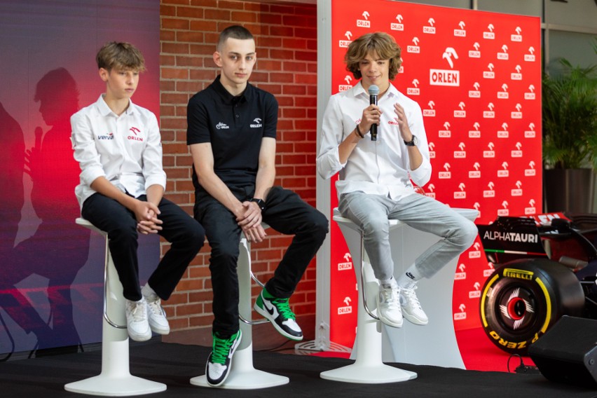 Młodzi kierowcy wspierani przez ORLEN w padoku Formuły 1. Będą gośćmi Scuderia AlphaTauri