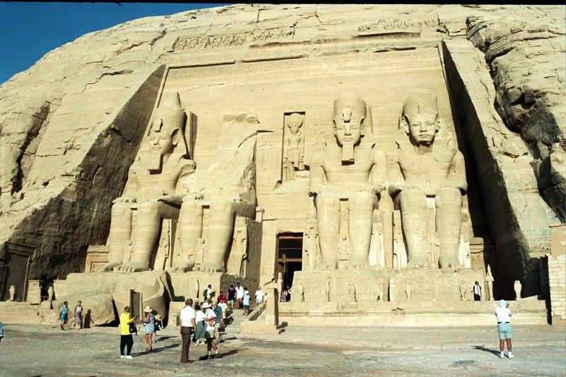 Abu Simbel w Egipcie