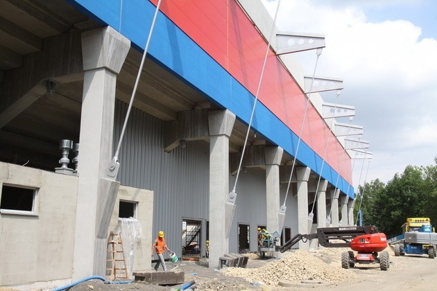 Stadion Piasta Gliwice jest kopią stadionu niemieckiego SC...