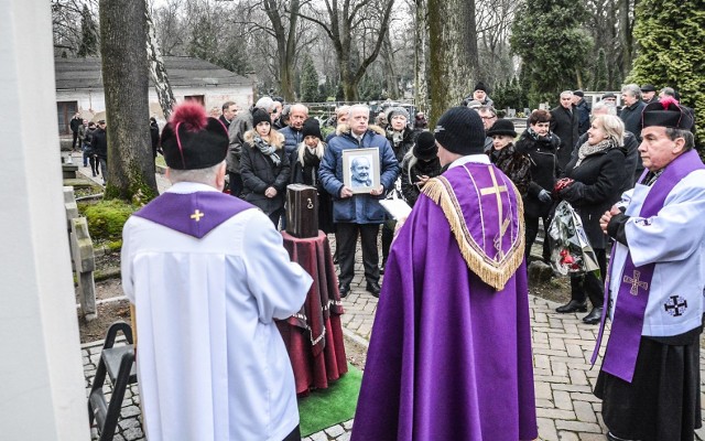 Pogrzeb Kazimierza Pawełka, byłego redaktora Kuriera Lubelskiego