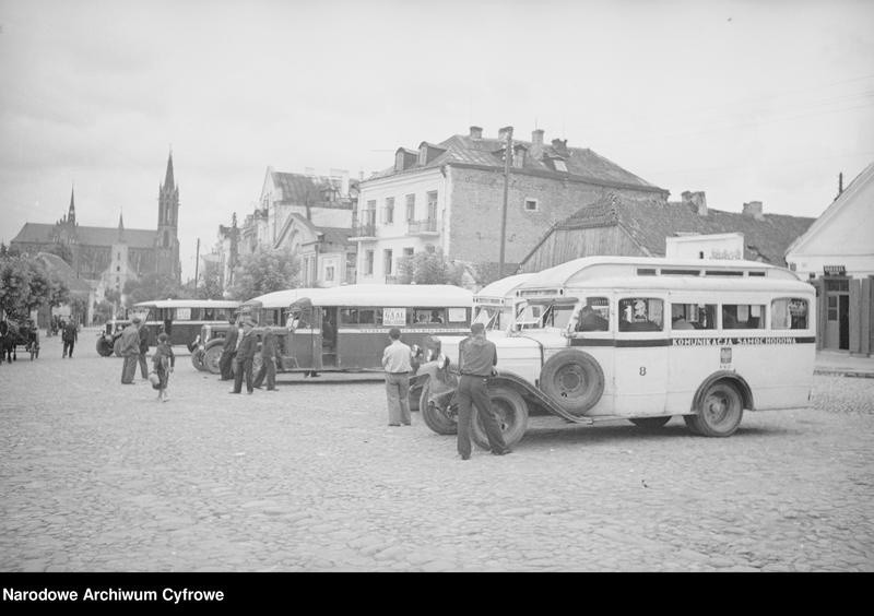 Białystok na archiwalnych zdjęciach. Tak zmieniło się centrum miasta. Zdjęcia z lat 1936-1943