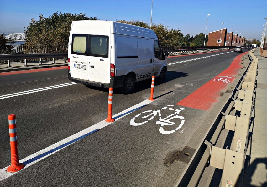 Kraków. Rewolucja na stopniu Dąbie dokonana. Mniej miejsca dla aut, więcej dla rowerów