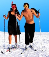 Podhale. Karnawałowy bieg narciarski w Chochołowie