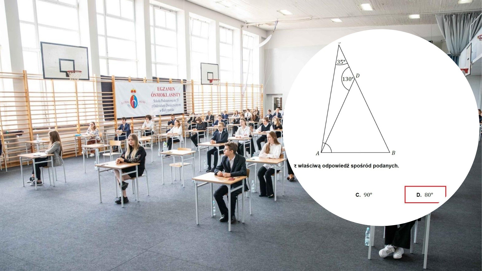 Egzamin ósmoklasisty matematyka 2022 | Nowiny