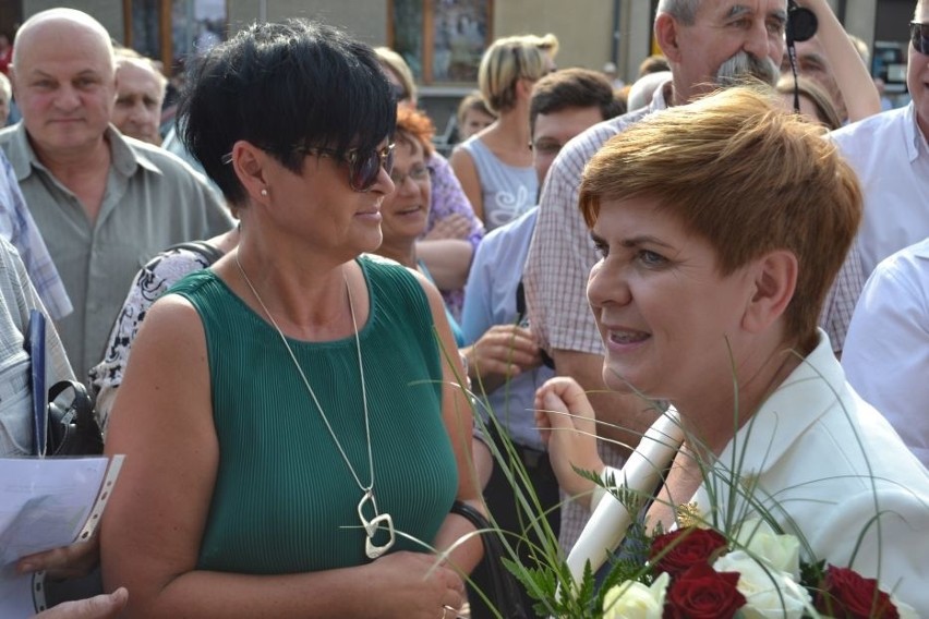 Beata Szydło z PiS odwiedziła Kłobuck