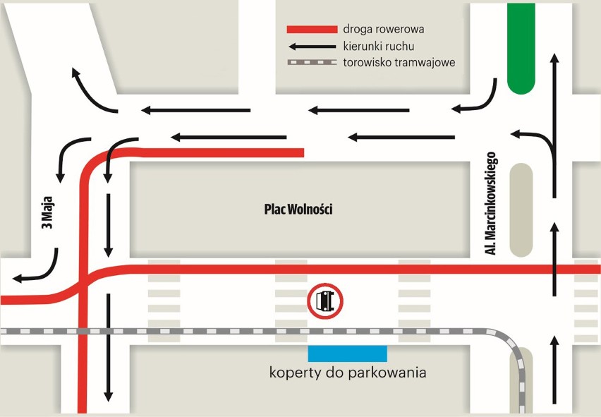 Węższe jezdnie, czyli rewolucja w Poznaniu