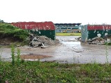 Stadion Hetmana Zamość jest właśnie burzony. Mieszkańcy patrzą na to z nostalgią. Zdjęcia