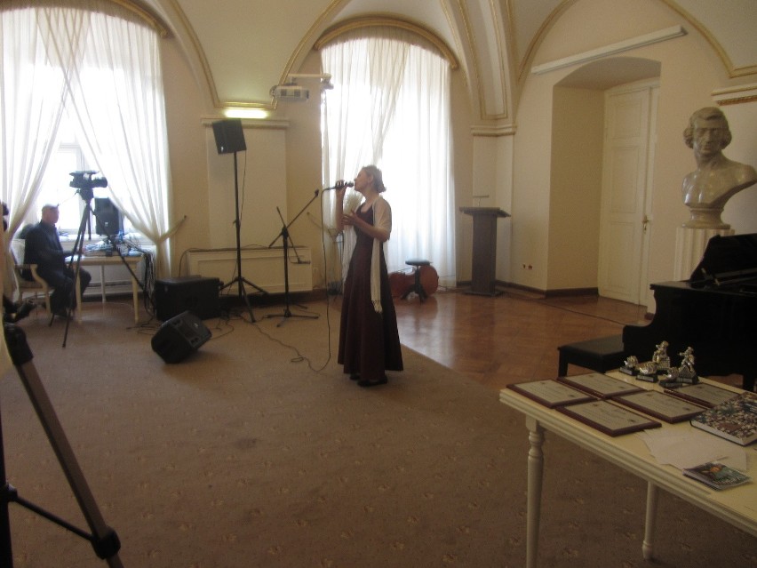 Agata Górecka otrzymała III nagrodę za piosenkę "Badajbo"